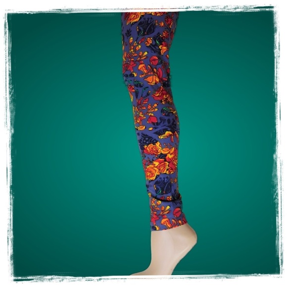 LuLaRoe Pants - NEW LuLaRoe Gorgeous Flowers Leggings TC